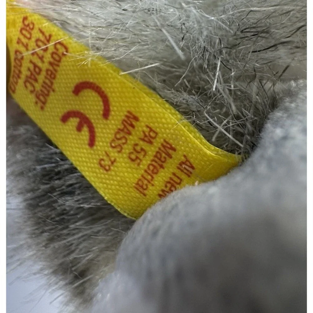 Steiff Cat‎ Whiskas Mom Cat Standing Gray Plush Original Ear Tag 075875